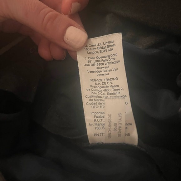 J. Crew Ludlow Slim-fit unstructured suit pant in English wool-cotton twill - Picture 6 of 6